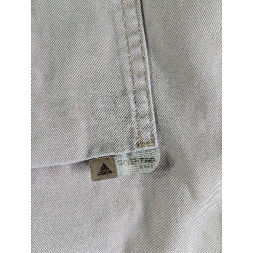 VTG Levi's SilverTab Cargo Pants 40x30 90s Skater Grunge Khaki Hong Kong Utility